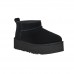 UGG Classic Ultra Mini Platform παιδική μπότα 1157791K-BLK μαύρη